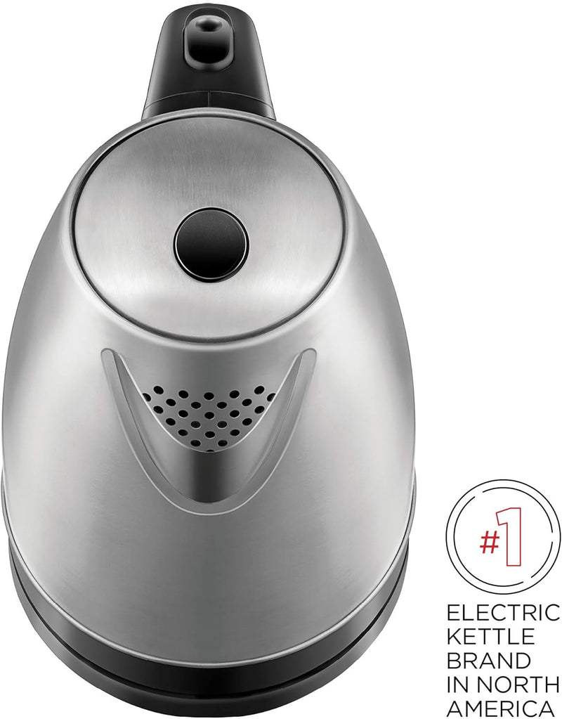 CHEFMAN Stainless Steel Electric Kettle - 1.7 L.