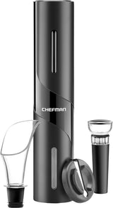 CHEFMAN Stainless Steel Electric Wine Opener