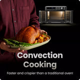 CHEFMAN French Door 10-In-1 Toaster Oven Air Fryer - 26 Qt.