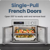 CHEFMAN French Door 10-In-1 Toaster Oven Air Fryer - 26 Qt.