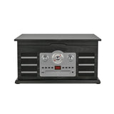 VICTOR Roxbury 8-In-1 Turntable Music Center with AudioStream