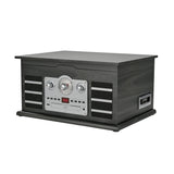 VICTOR Roxbury 8-In-1 Turntable Music Center with AudioStream