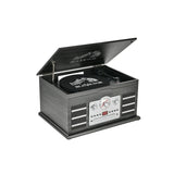 VICTOR Roxbury 8-In-1 Turntable Music Center with AudioStream