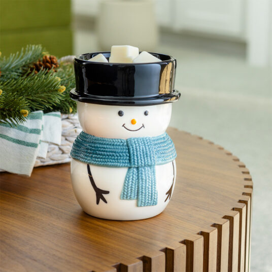 Candle Warmers Etc. Snowy Illumination Fragrance Warmer