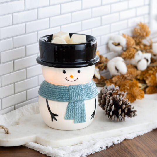 Candle Warmers Etc. Snowy Illumination Fragrance Warmer