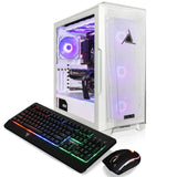 CLX SET VR-Ready Gaming Desktop - Liquid Cooled AMD Ryzen 9 7950X 4.5GHz 16-Core Processor, 32GB DDR5 Memory, GeForce RTX 4080 16GB GDDR6X Graphics, 1TB SSD, 4TB HDD, WiFi, Windows 11 Home 64-bit