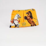 Hampton Road Designs Real Escuela Andaluza Del Arte Equestre Scarf Clutch (Upcycled From Hermes Scarf)