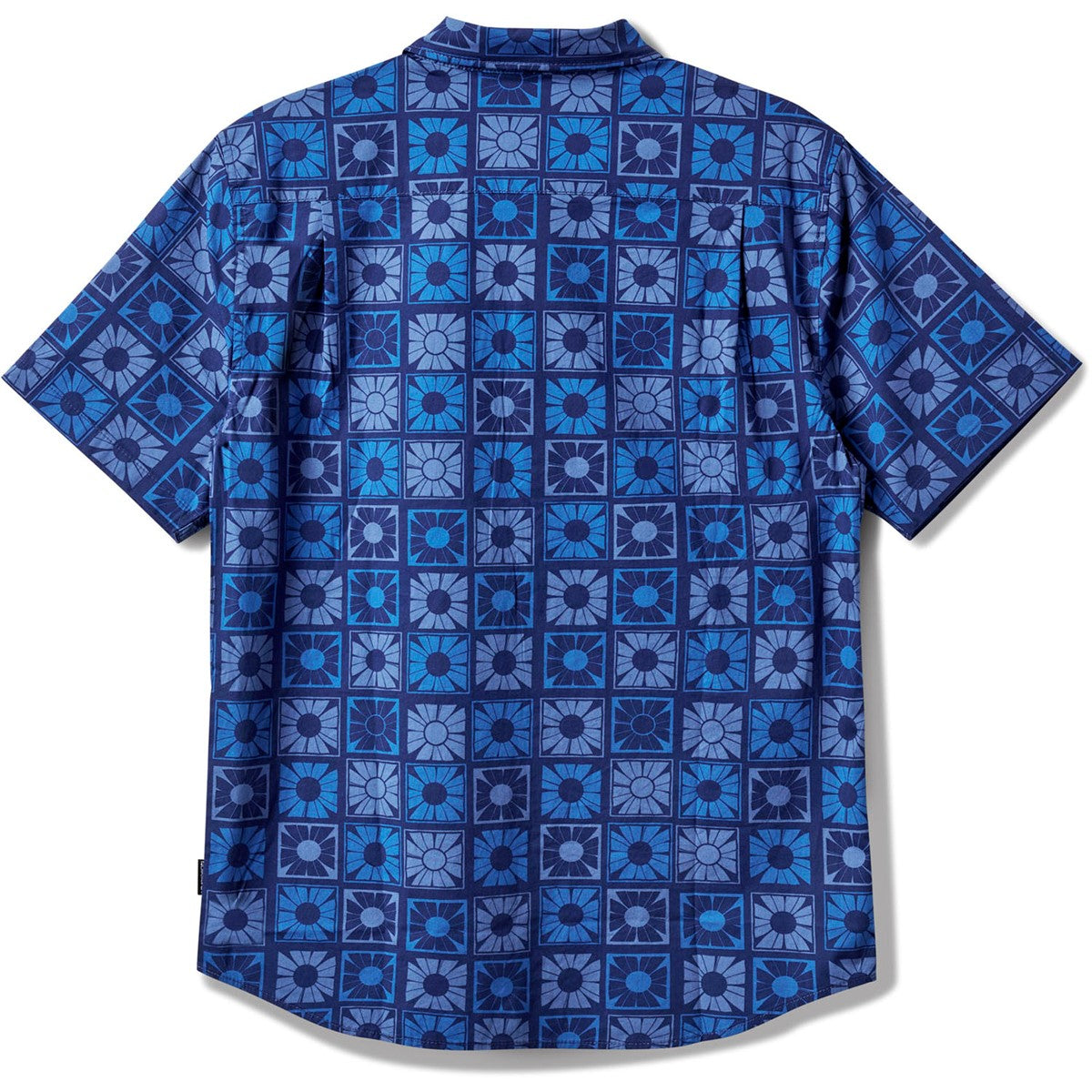 Quiksilver Mens Freedom Mini Classic Woven Short Sleeve Button Down Shirt
