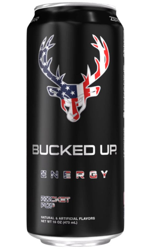 Bucked Up Energy Drink - Rocket Pop - 16 oz.