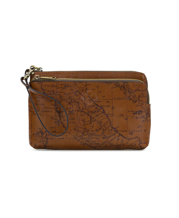 Patricia Nash Varone Signature Map Wristlet