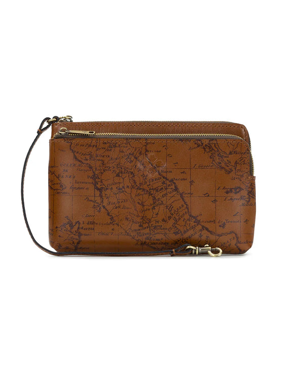 Patricia Nash Varone Signature Map Wristlet