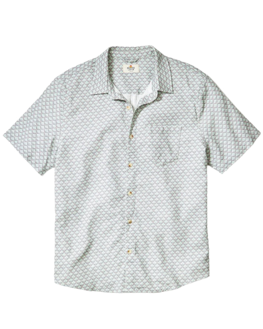 Marine Layer Mens Selvage Classic Stretch Button Down Shirt