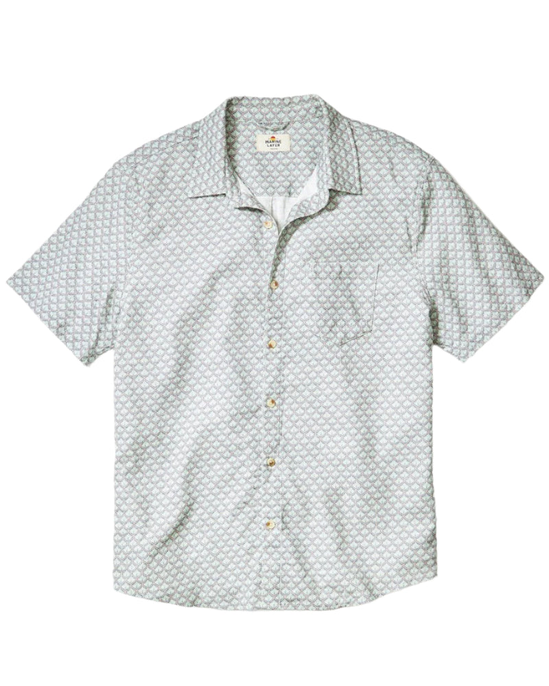 Marine Layer Mens Selvage Classic Stretch Button Down Shirt