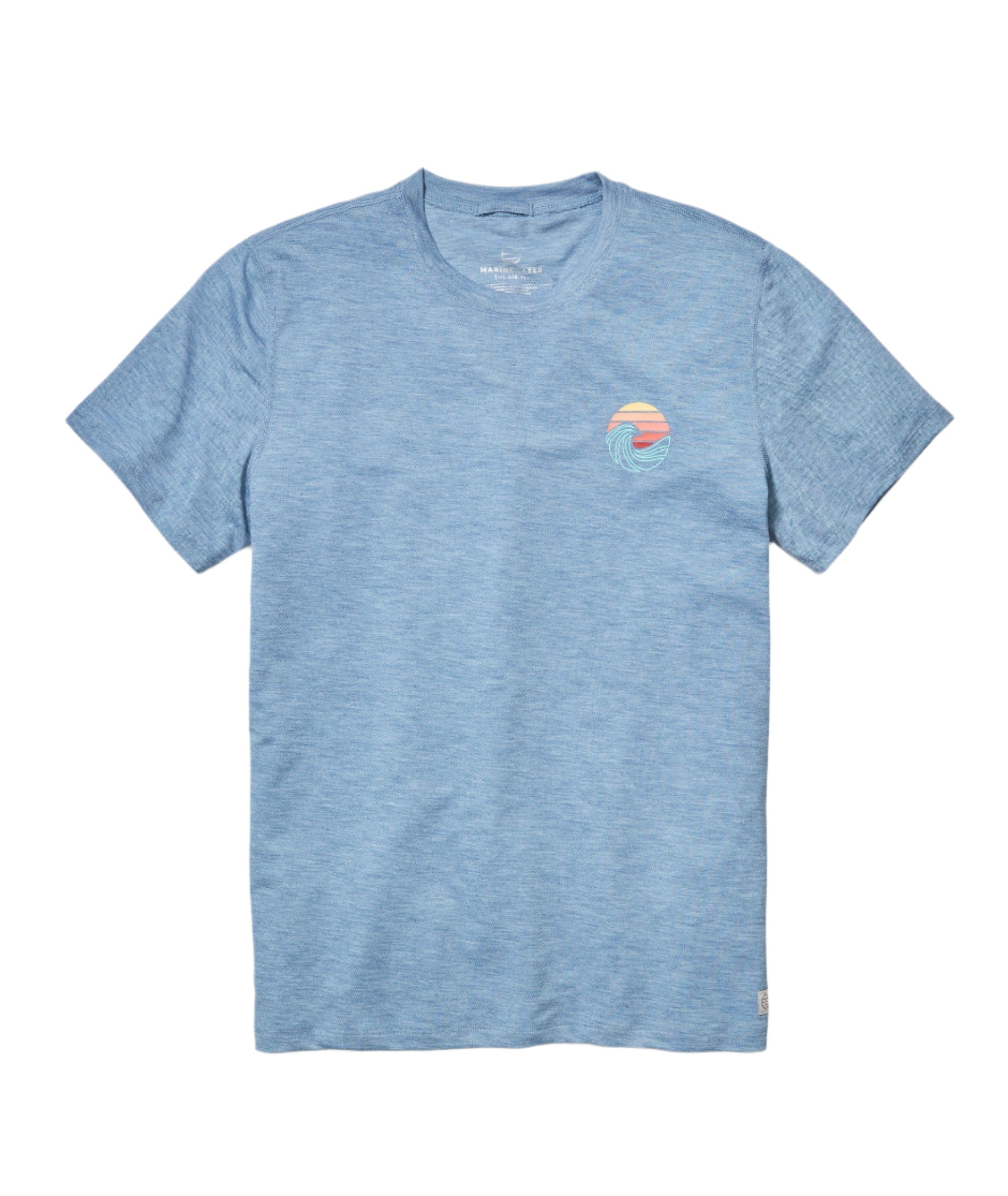 Marine Layer Mens Air Crew Graphic Short Sleeve T-Shirt