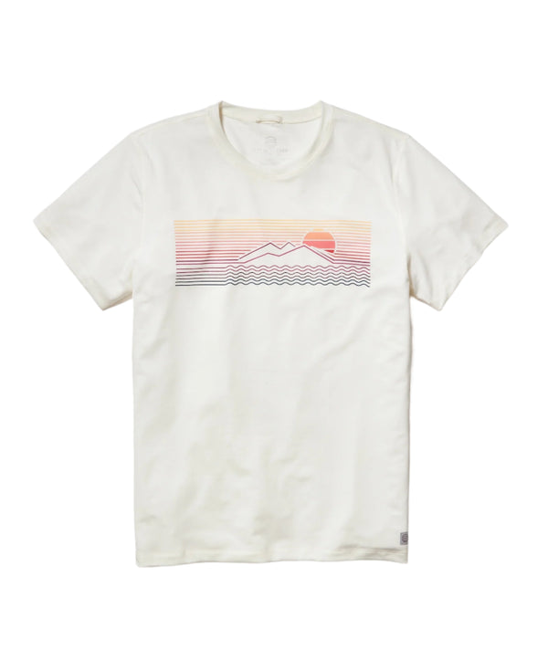 Marine Layer Mens Air Crew Graphic Short Sleeve T-Shirt
