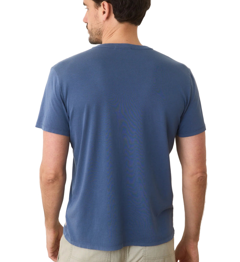 Marine Layer Mens Signature Sea Change Crew Short Sleeve T-Shirt