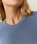 Marine Layer Womens Lexi Rib Sun-In Crew Short Sleeve T-Shirt