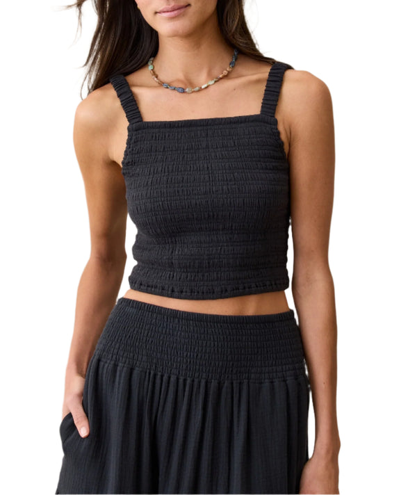 Marine Layer Womens Lila Double Cloth Tank Top