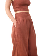 Marine Layer Womens Sophia Double Cloth Palazzo Pant