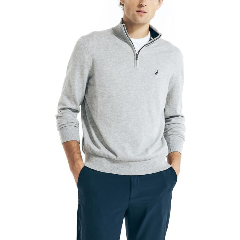 すうぇきち Nautica Navtech Quarter Zip Cotton Sweater – ShopCGX