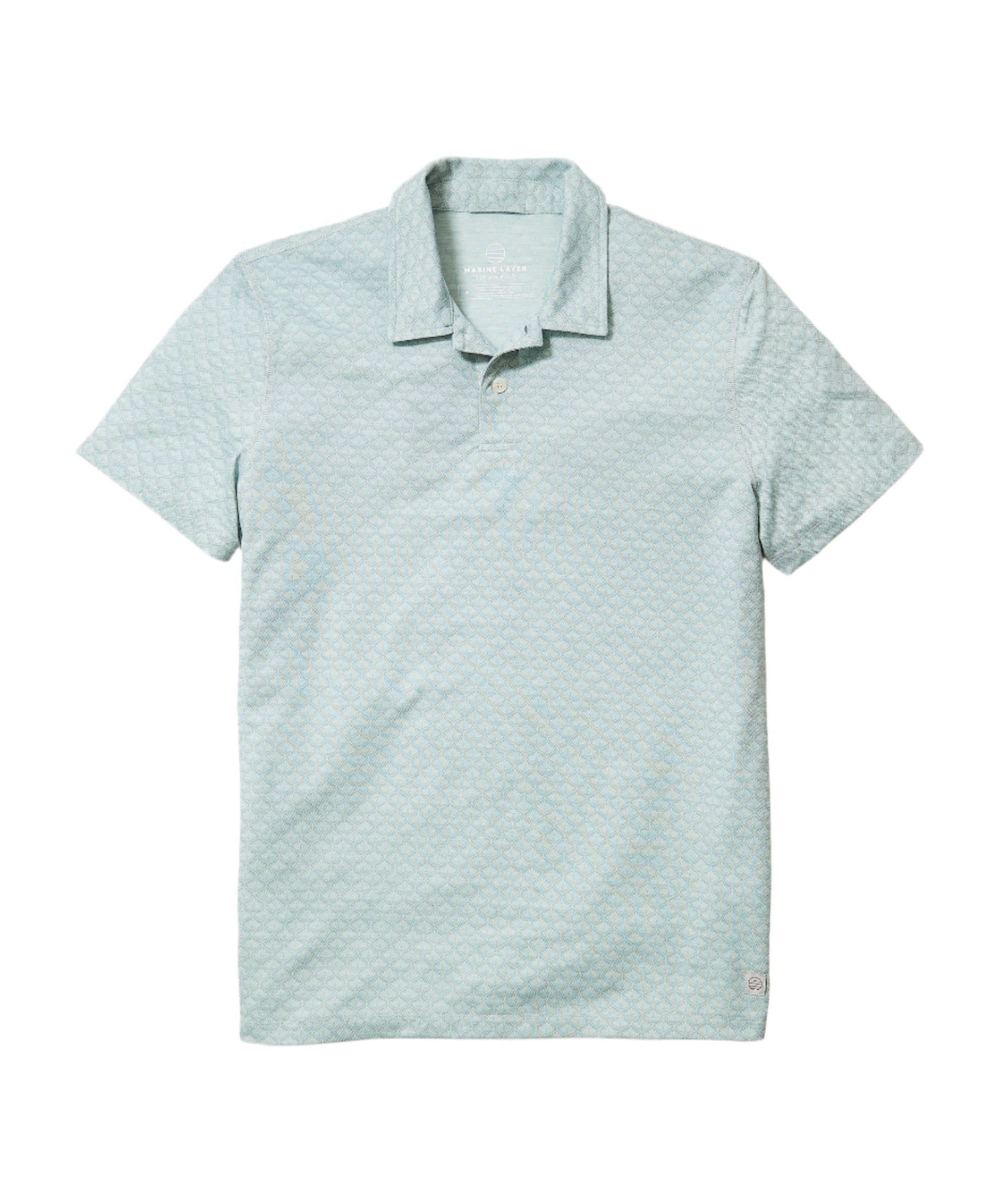 Marine Layer Mens Air Short Sleeve Polo