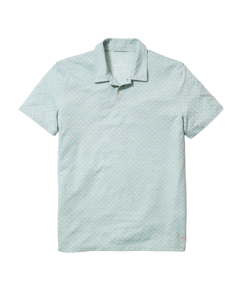 Marine Layer Mens Air Short Sleeve Polo