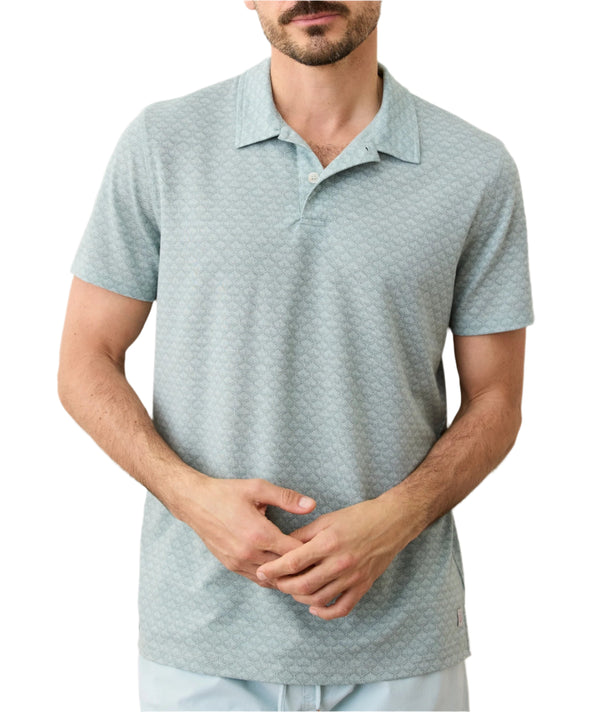Marine Layer Mens Air Short Sleeve Polo
