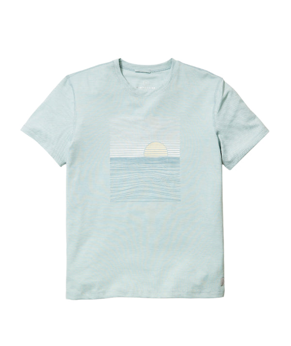 Marine Layer Mens Air Crew Graphic Short Sleeve T-Shirt