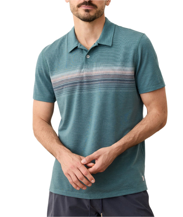 Marine Layer Mens Air Short Sleeve Polo