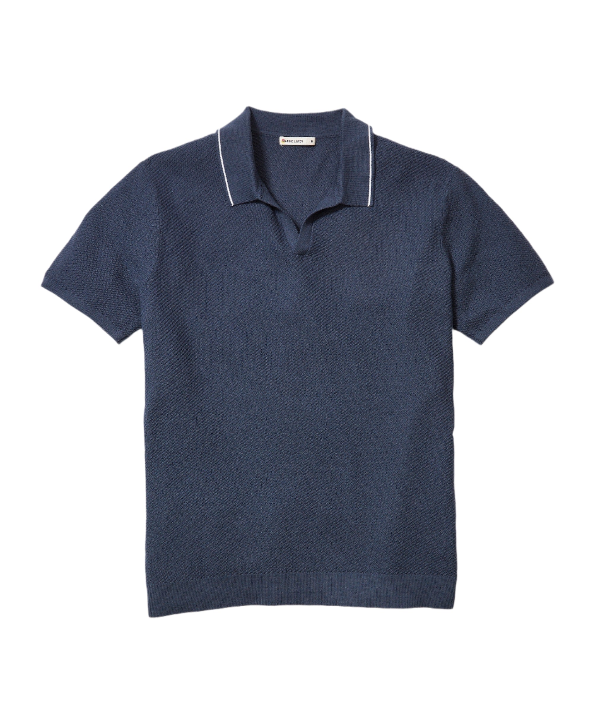 Marine Layer Mens Greyson Sweater Short Sleeve Sweater Polo