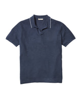 Marine Layer Mens Greyson Sweater Short Sleeve Sweater Polo