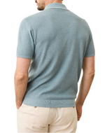 Marine Layer Mens Greyson Sweater Short Sleeve Sweater Polo