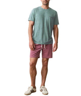 Marine Layer Mens Signature Embroidered Pocket Short Sleeve T-Shirt