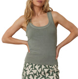 Marine Layer Womens Lexi Rib Sun-In Tank Top