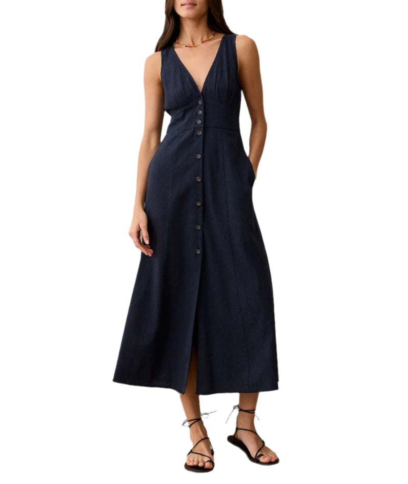 Marine Layer Womens Camila Maxi Dress ShopCGX Marine Layer Womens Camila Maxi Dress ShopCGX