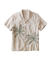 Marine Layer Mens Embroidered Resort Shirt