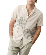 Marine Layer Mens Embroidered Resort Shirt
