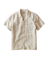 Marine Layer Mens Elio Jacquard Resort Shirt