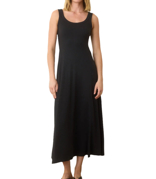 Marine Layer Womens Lexi Rib Sun-In Fit & Flare Dress