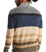 Nautica Mens Striped 1/4 Zip Sweater