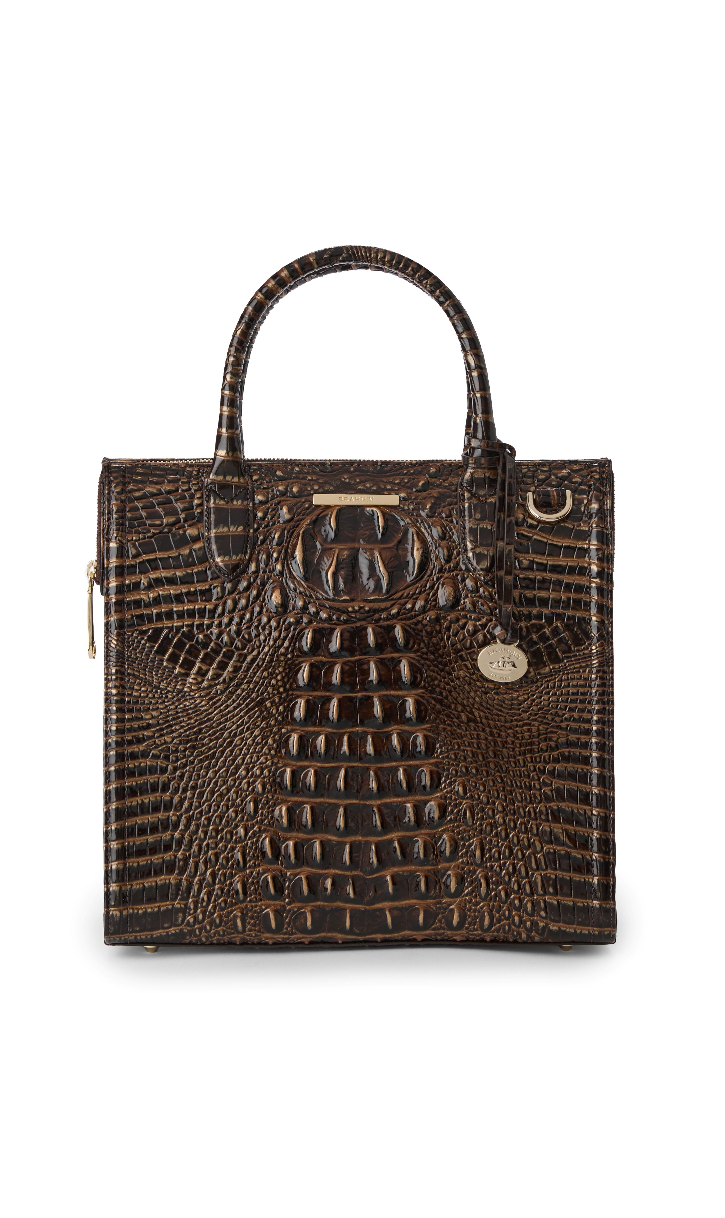 BRAHMIN Caroline Satchel Handbag