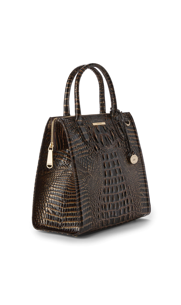 BRAHMIN Caroline Satchel Handbag