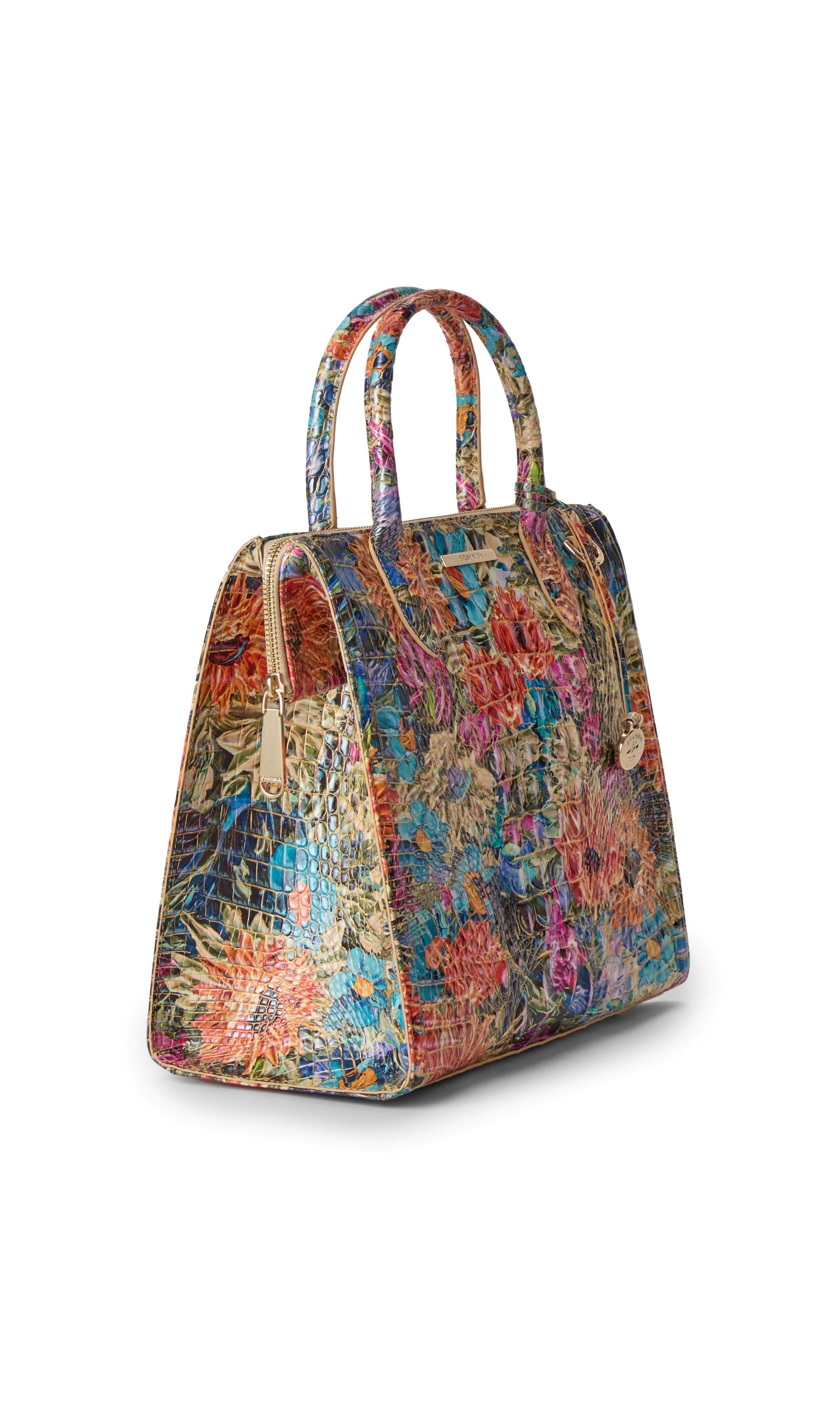 BRAHMIN Caroline Satchel Handbag