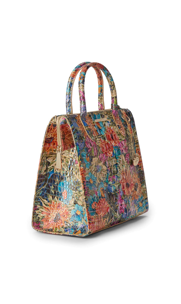 BRAHMIN Caroline Satchel Handbag
