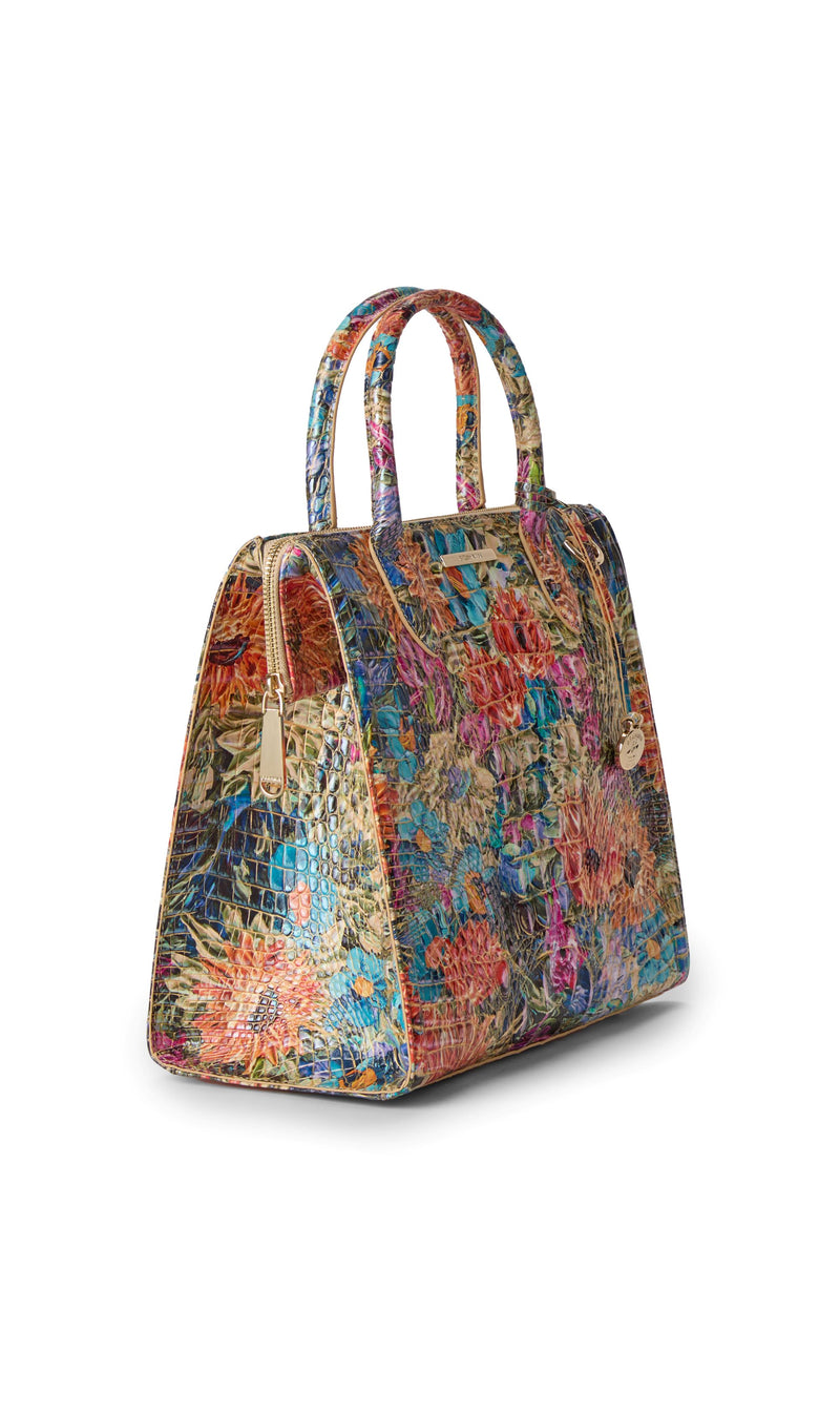 BRAHMIN Caroline Satchel Handbag
