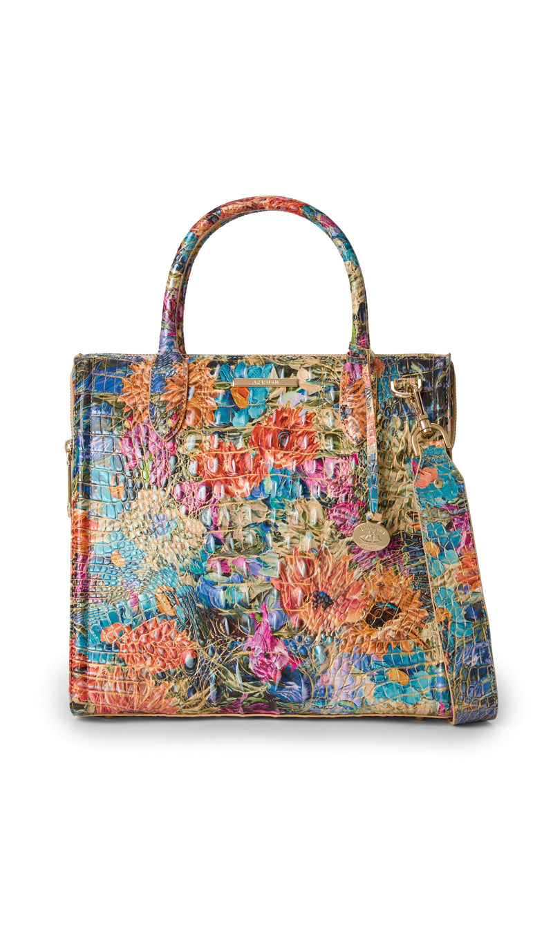 BRAHMIN Caroline Satchel Handbag