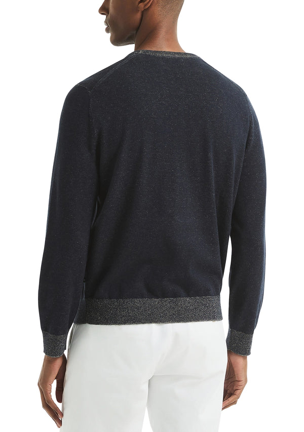 Nautica Mens Sailboat Icon Crew Sweater