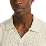 Nautica Mens Textured Short Sleeve Polo Shirt