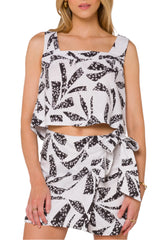 Velvet Heart Womens Saima Cropped Top