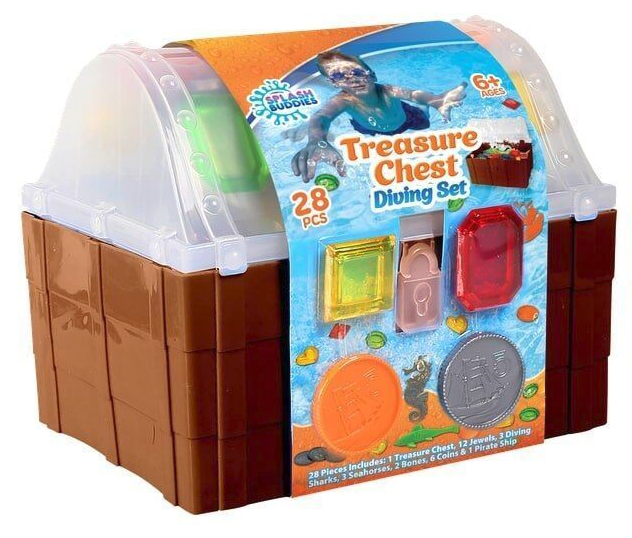 Splash Buddies Treasure Chest Diving Toy Set – ShopCGX